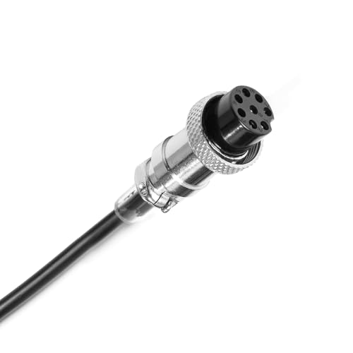 Fumei 8 Pin Mic Extension Cable 1.8M Durable Coiled Cable Compatible with Kenwood YAESU ICOM CB Radio - Image 3