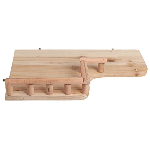 Image of Bird Wood Perch Platform, Wooden Parrot Cage Stand Shelf Rectangle Hamster Small Animals Playground Parakeet Cockatiel Rat Hamster Guinea Pig Conure Mouse Chinchillas Finch Canary Budgie Lovebirds | Rectangle Hamster Small Animals Parakeet Cockatiel Rat Guinea Pig Conure Mouse Chinchillas Finch Canary Budgie Lovebirds