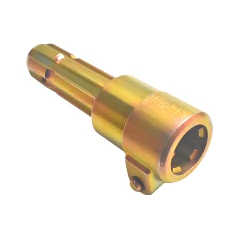 New Alloy Steel PTO Extender Adapter Upgraded Version for Tractor PTO Extension Up to 70HP 1-3/8" & 6 Spline Female 1-3/8" & 6 Spline Male Quick Connect for Tractor Mower Snow Blower Cover