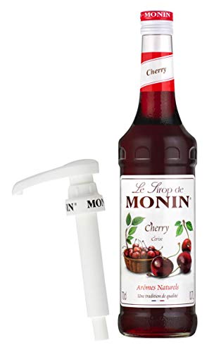 Monin Cherry Syrup 70cl & Monin Pump Set