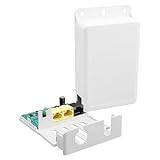 TIENFOKOTA Outdoor PoE Gigabit Extender,1 in 2 Out Waterproof POE Repeater,802.3af/at,Extends Up to 250m（820ft） Ideal for IP Cameras & Outdoor Networks,Wall Mount Plug & Play (1+2 Port)