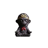 YOURNELO Sun Wukong Ceramic Desktop Display Pen Holders for Single Apple Pencil Stylus Pen Stand Des