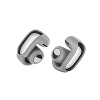 Bose Ultra Open Bluetooth Earbuds with OpenAudio Technology, Open Ear Wireless Earbuds, Up to 48 Hours of Battery Life, Moonlight Gray - Limited Edition Colour