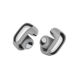 Bose Ultra Open Bluetooth Earbuds with OpenAudio Technology, Open Ear Wireless Earbuds, Up to 48 Hours of Battery Life, Moonlight Grey - Limited Edition