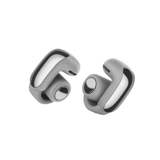 Bose Ultra Open Bluetooth Earbuds with OpenAudio Technology, Open Ear Wireless Earbuds, Up to 48 Hours of Battery Life, Moonlight Grey - Limited Edition