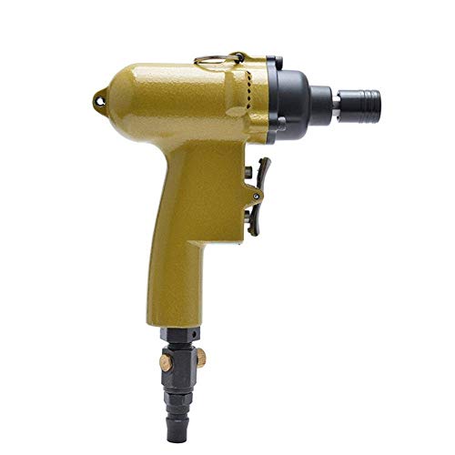 FJZ-FJZ Portable Practica Pneumatic Powerful Air Batch, Pneumatic Screwdriver Industrial Grade Air Batch 11000rpm Air Screwdriver Hand Tools Industrial Pneumatic Riveted Nut