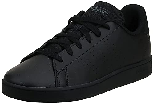 adidas Mixte enfant Advantage K Chaussures de tennis, Noir Gris Negbás Negbás Grisei, 37 1/3 EU
