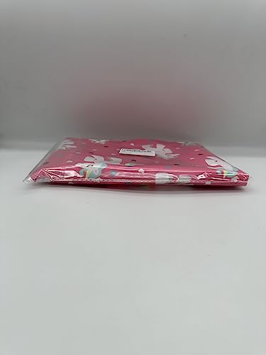 TOPWAYS Cartoon Canvas Kids Aprons, Adjustable Neck Children's Apron for Cooking Baking Painting Wear (pink unicorn apron) - Image 10