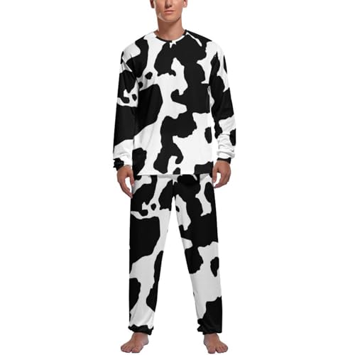 Ensemble de pyjama homme haut et bas aux finitions soignées pour vêtement de nuit durable