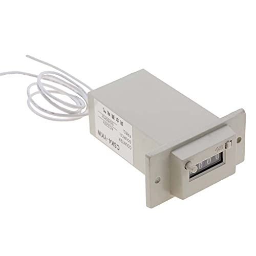 Image of YWBL-WH CSK4 YKW 4 Digit Electromagnetic Counter with Pulse Totalizer Function, AC 220V Digital Counter