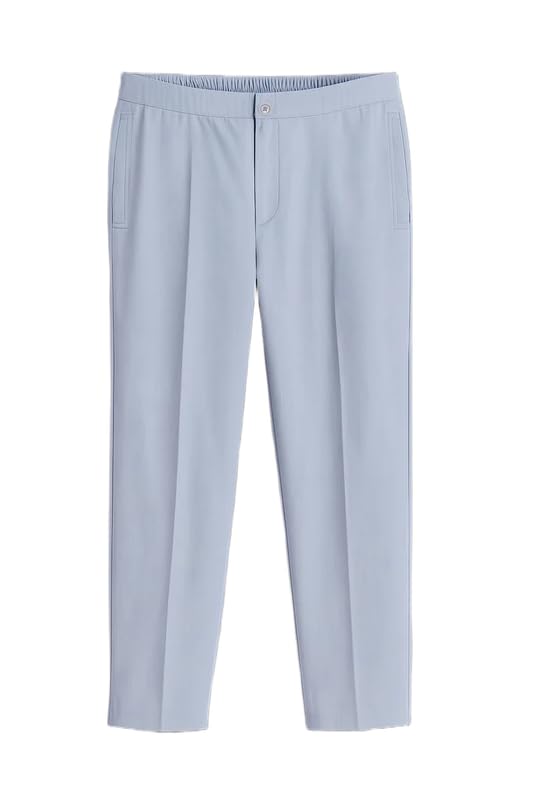 french crown Men's Oxivane-Santa Gray Oxford Premium Cotton Lounge Pant-picture-53