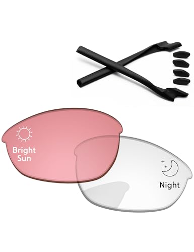 Image of Replacement Lenses & Rubber Kits for Oakley Half Jacket 2.0 OO9144 62mm - Precision Fit, UV Block, Impact Resistant