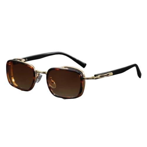 Lunettes de mode monture métal homme femme look rétro chic