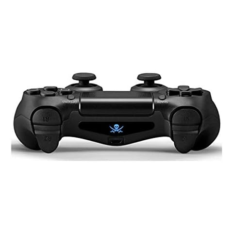 Taifond PS4 Pair of Skull LED Light Bar Vinyl Decal 2PCS Sticker Cover Skins Cover