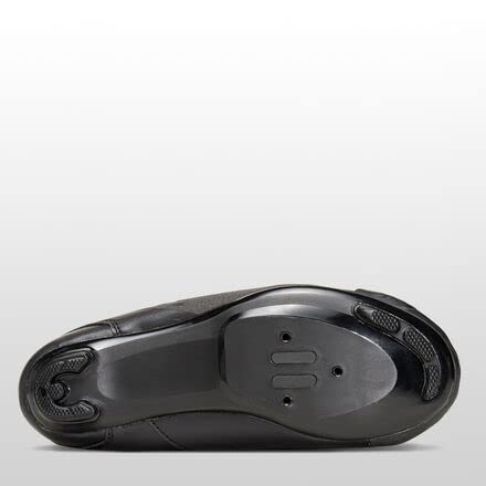 Lake Tênis de ciclismo masculino Cx146-X Wide, Preto/Preto Refletivo, 42