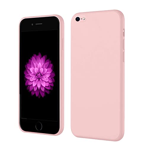 Image of LIRAMARK Silicone Soft Back Cover Case for Apple iPhone 6 / iPhone 6s (Silicone Pink)