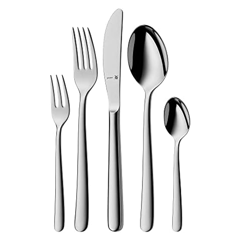 WMF Kult Plus Edelstahl Besteck Set 6 Personen Cover