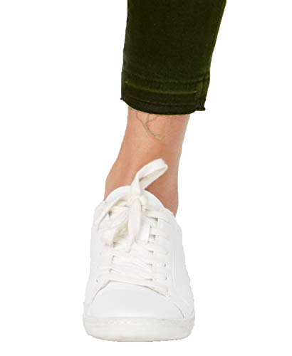 Articles of Society Womens Sarah Distressed Raw Hem Ankle Jeans Green 274