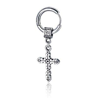 Brinco Masculino Faith - 1 peça (Não é o par)