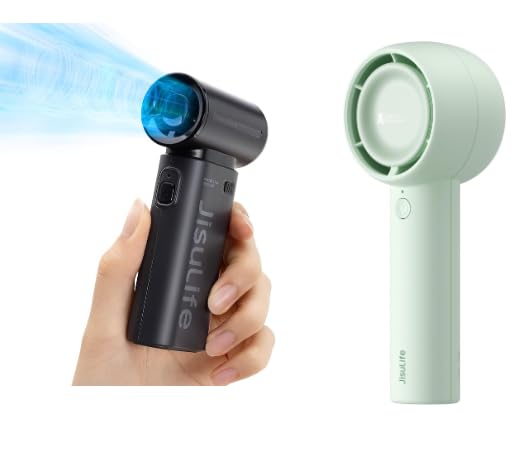 Ventilateur portable JISULIFE sans pales pour se rafraîchir en toute sécurité
