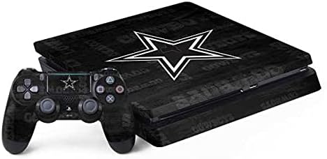 Skinit Decal Gaming Skin Compatible with PS4 Slim Bundle - Officially Licensed NFL Dallas Cowboys Design
