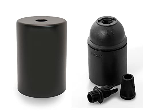 Merlotti 25.684 Cache douille E27, noir Cover