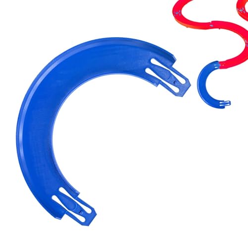 Conectores para Pistas | Curva Peraltada Universal de 180 Grados,Conector para Circuitos de Juguete - para Coches de Juguete Entretenimiento Familiar y Carreras