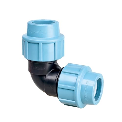 Image of Santehplast MDPE 32mm 90-Degree Elbow Compression Fitting