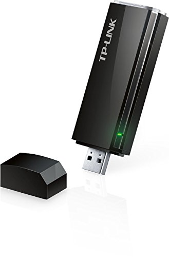 USB Adaptador Wi-Fi TP-Link Archer T4U AC1300 Dual band 2.4 GHz e 5 GHz Tecnologia Wireless MU-MIMO