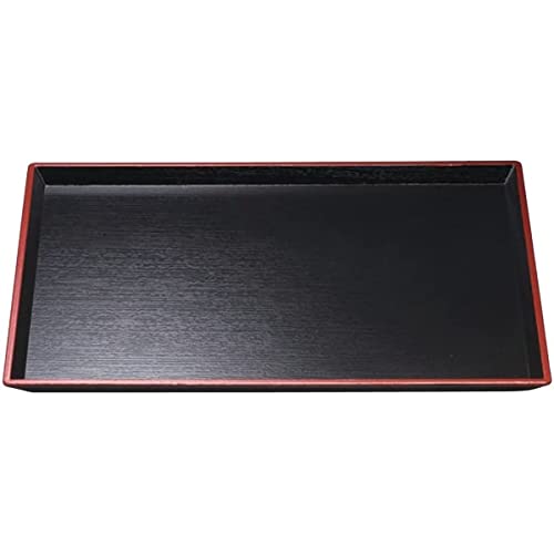 J-kitchens (耐熱) 滑り止め 機能付き お盆 トレー 36 x 26 x 1.5cm No225601 日本製