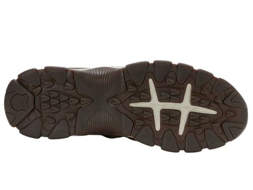 Image of K-Swiss Men's ST329 CMF Sneaker, Wide Tennis Walking Shoes Leather Upper