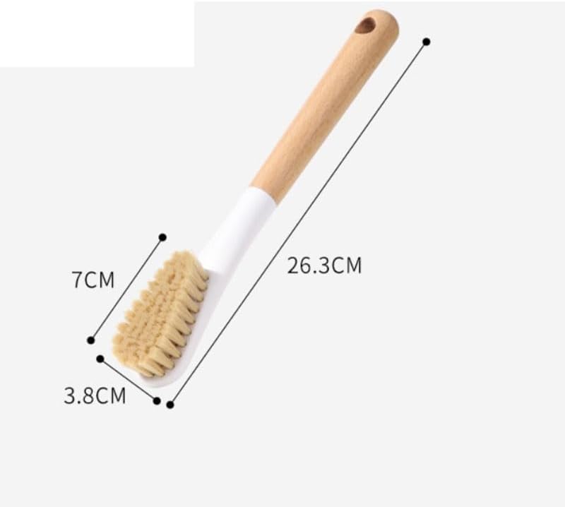 Hickory Shoe Brush Bristles Cleaning for Shoes Does Not Damage The