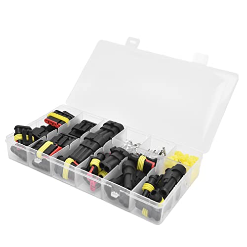 Kit de enchufe de conector de cable surtido automotriz impermeable 4