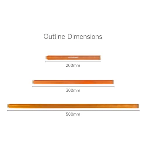 Waveshare CSI FPC Flexible Cable For Raspberry Pi 5, 500mm, 22Pin To 15Pin, Suitable For CSI Camera Modules