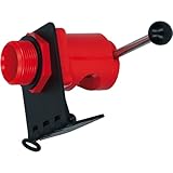 Kaltex Hahn für Kanister zum Einschrauben - Auslaufhahn mit Hebel 1 1/4 Zoll, rot/schwarz