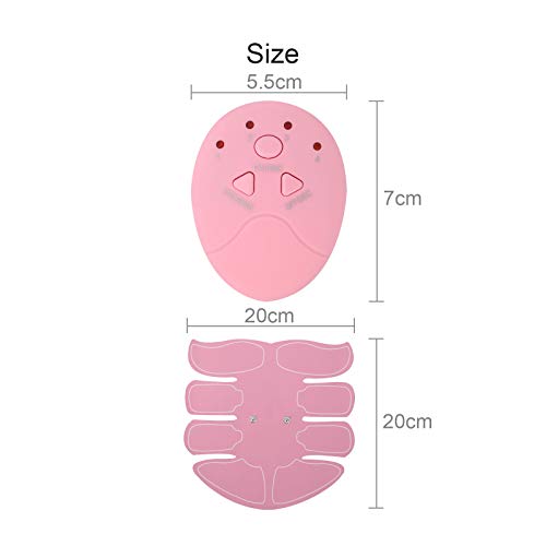 Shoze-Abdominal-Body-Training-Pad-Set-Abdominal-Muscle-Toner-Muscle-Toning-Belt-Home-Gym-Belt-for-Men-Women-Work-Out-Power-Fitness-ABS-Abdominal-Trainer