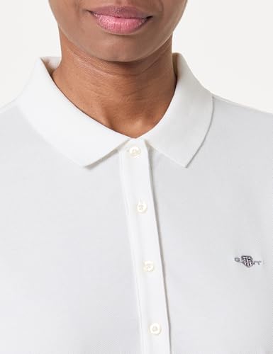 Polo Gant femme anti-déformation en pur coton respirant contre la chaleur estivale - 2
