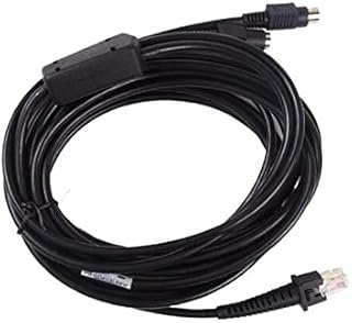 zmigrapddn 5m ps2 keyboard wedge cable, Compatible with Datalogic d100 gd4130 qd2130 barcode scanner