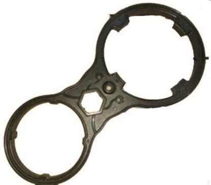 Image of CSI INTERNATIONAL 10 inch RO Wrench Spanner - 3 in 1 Model | Pre Filter Housing & Membrane Housing Opener Tool | Triple Wrench Black | RO Water Purifier Filter Cartridge Spanner