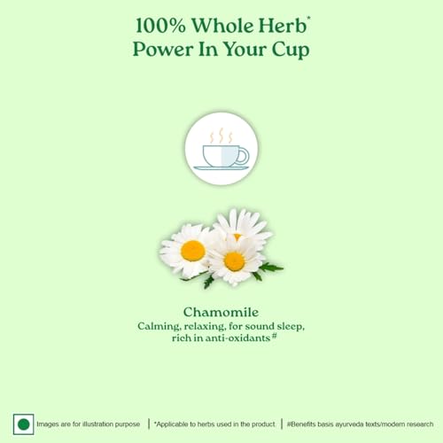 ORGANIC INDIA Simply Chamomile 25 Tea bags (Pack of 1)