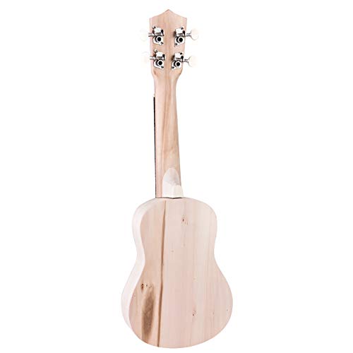 Ukulele DIY kit, 21 Pouces Tilleul 4 Cordes kit de Bricolage Enfants ukulélé de Bricolage Accessoire D’instrument - Les Beatles, Paul McCartney, John Lennon, RIngo Starr, George Harrison Ukulele DIY kit, 21 Pouces Tilleul 4 Cordes kit de Bricolage Enfants ukulélé de Bricolage Accessoire D'instrument – Image 8