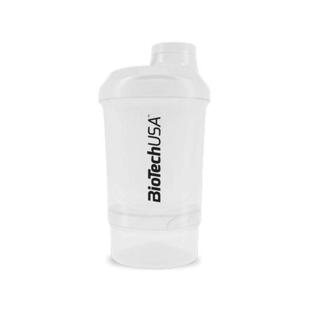 BioTechUSA Accessories Wave+ Shaker, Transparent / 450 ml