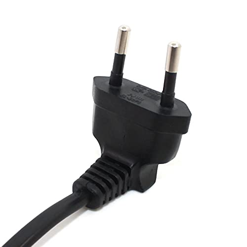 OVNSHVN Europea 90 Grad Stecker auf Buchse Steckdose Power VerläNgerung Kabel für PC Computer PDU (0,3)