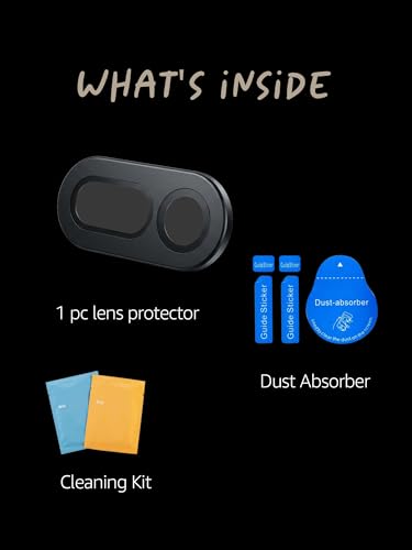 Image of Lensarmor Camera Lens Protector for Nothing Phone 4a 5G / Nothing Phone (4a), Black Ring, HD Clear Scratch Resistant Lens Guard with Precise Cutout, Case Friendly Camera Protection