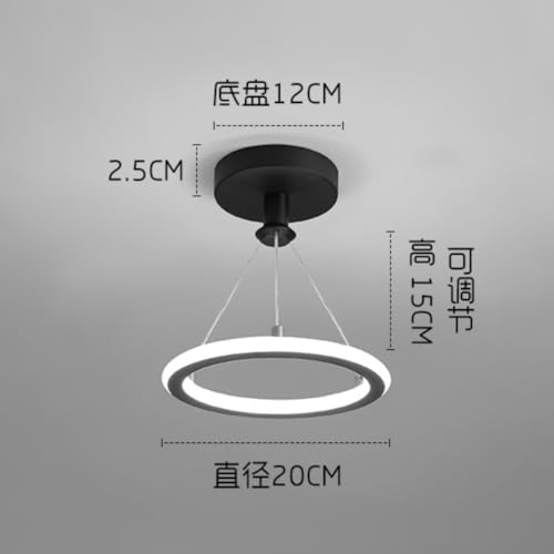 Lámpara de entrada moderna con luz variable LED para dar vida a tu pasillo y balcón 6