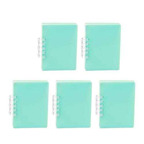5Pcs a 7 Notebook Detachable Page Smooth Writing Paper Paper Rings Bounds Journal Planner for Notes and Journals Writing Refilla