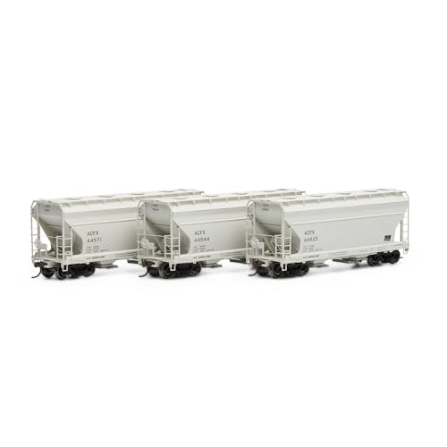 Athearn HO ACF 2970 Covered Hopper ACFX 3 ATH81058 HO Rolling Stock