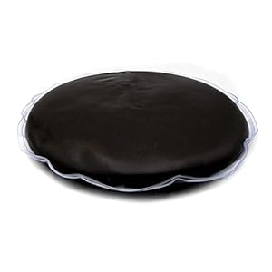 Moorkissen Wärmekissen, Rund | Passt perfekt in jede Mikrowelle ohne Knicken | Für Nacken, Bauch, Rücken | 100% Naturmoor | Länger warm als eine Wärmflasche | axion Qualität