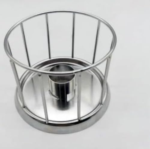 Citybabyタートルフードボウル 爬虫類ペットボウル カメとリクガメ用 ステンレススチール製 円形ケージ フード&ウォーターディスペンサー付き 多機能 ヘビ、トカゲ、ヤモリ、リクガメ、半水棲カメに最適 自動給水器 (給餌両用)