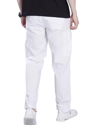 Image of DIVISIVE Men's Loose Fit Linen Blend Cotton Cargo Pants